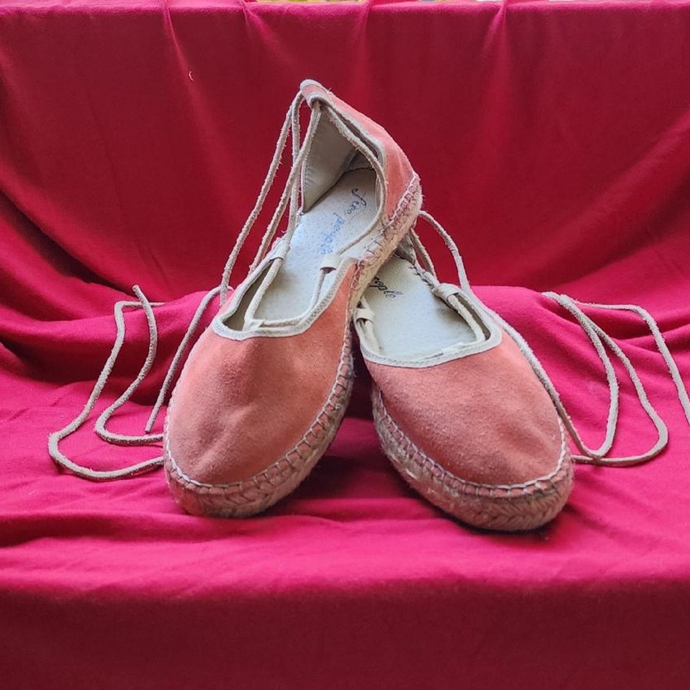 Free People Strappy Flats